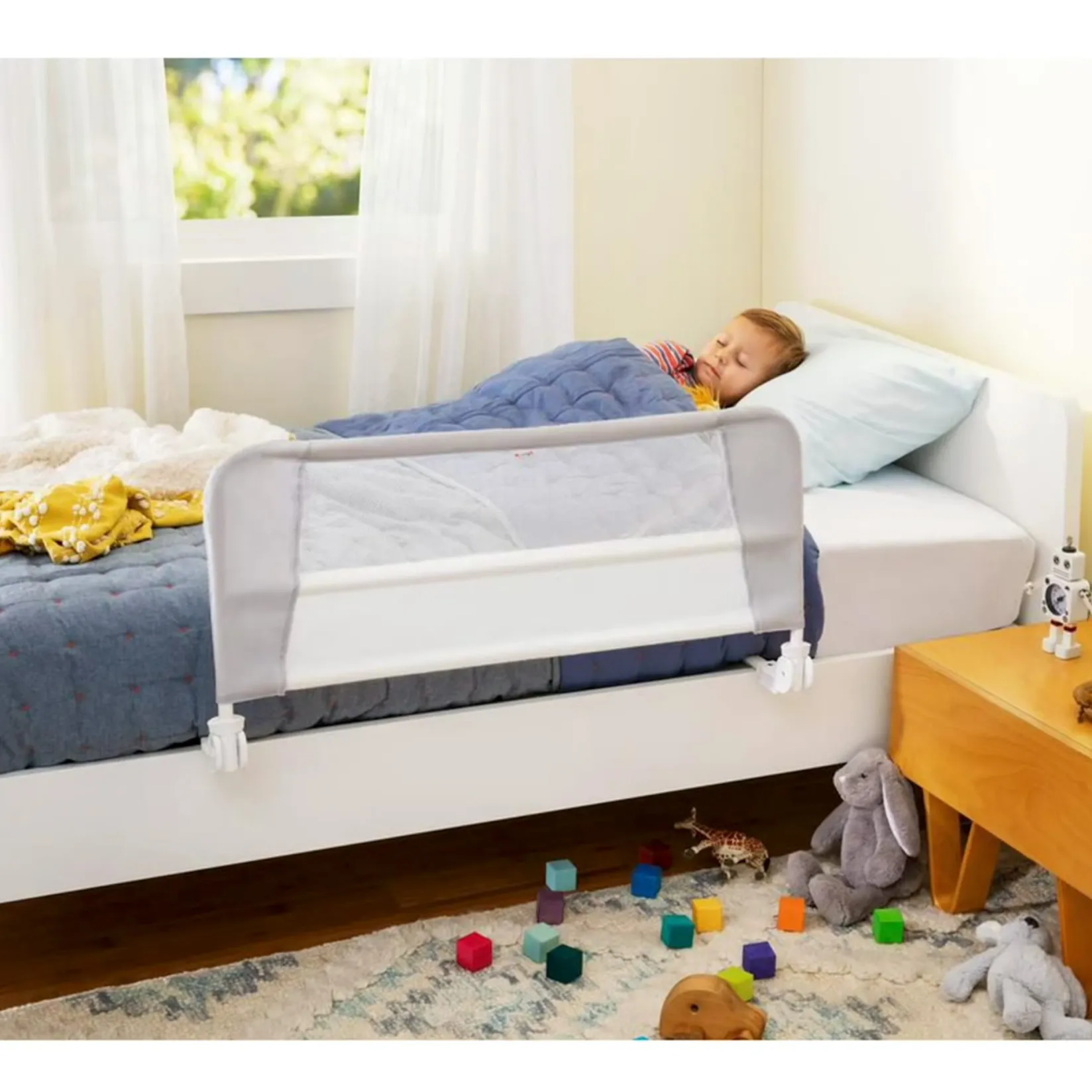 Best Toddler Safety Bed Rail - Grey Gates & Safety