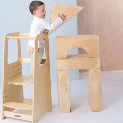 Toddler Tower - Natural Learning Towers & Step Stools