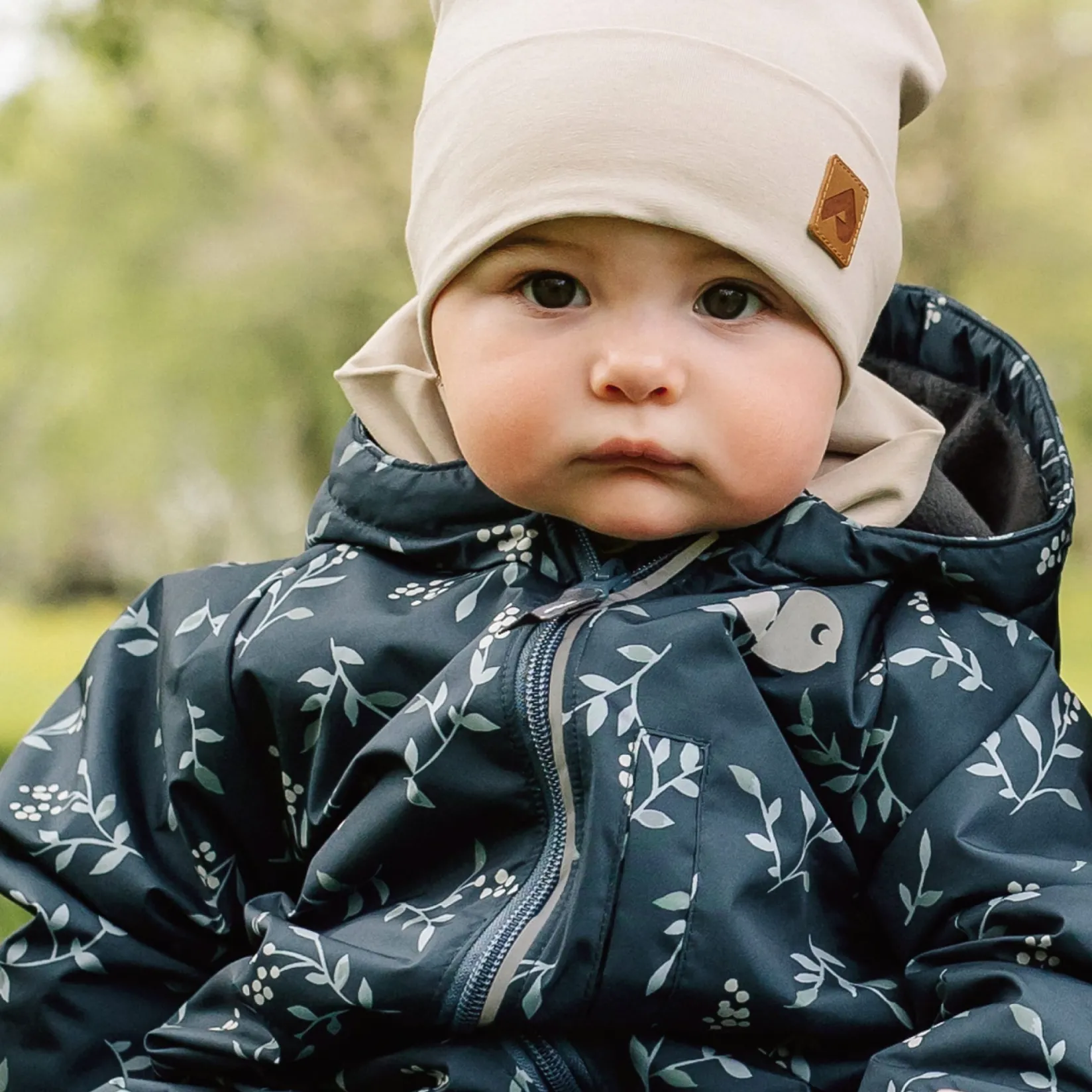 Neck Warmers & Scarves|Neck Warmers & Scarves>Perlimpinpin Toffee Neck Warmer 12 months-6 years Beige