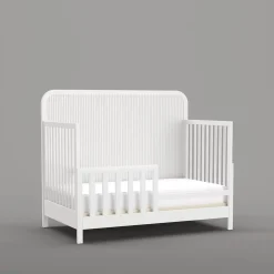 Clearance Toldder Bed Rail for Milano Crib -White Cribs & Mattresses|Cribs & Mattresses