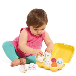 Developmental Toys>Lamaze Toomies Hide & Squeak® Eggs