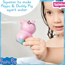 Toomies Peppa Pig Peppa Pull & Go Pedalo Bath Toys|Bath Accessories