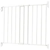 Gates & Safety>Safety 1st Top of Stairs Expanding Metal Gate - White