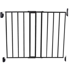 Gates & Safety>Safety 1st Top of Stairs Expanding Metal Gate - Black