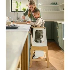 Toucan 3-In-1 Learning Tower - Natural White Learning Towers & Step Stools