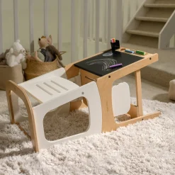 Toucan 3-In-1 Learning Tower - Natural White Learning Towers & Step Stools