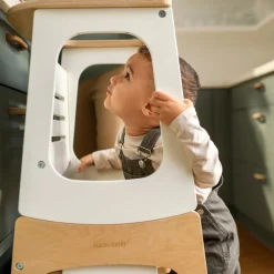 Toucan 3-In-1 Learning Tower - Natural White Learning Towers & Step Stools