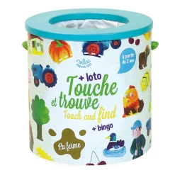 Best Touch And Find + Bingo Farm Kids Board Games