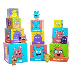 Educational & Sensory>FDMT Tour d'Émotions Blocs Emboîtables et Empilables