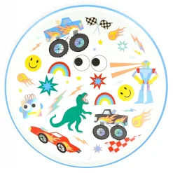 Party Supplies>Meri Meri Toybox Icon Large Plate (8)