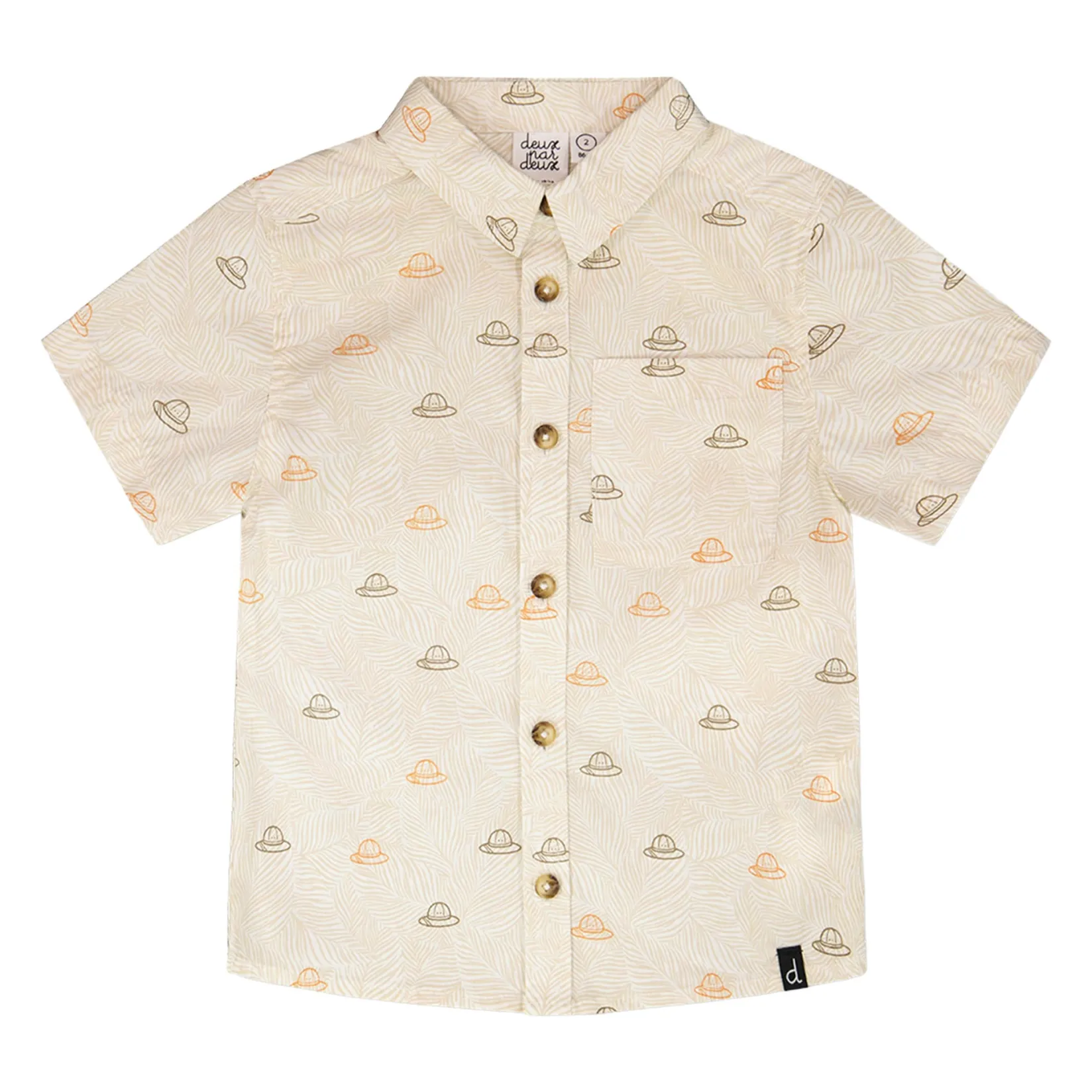 Outlet Trail Safari Shirt 3-6 Kids/BOY Tops