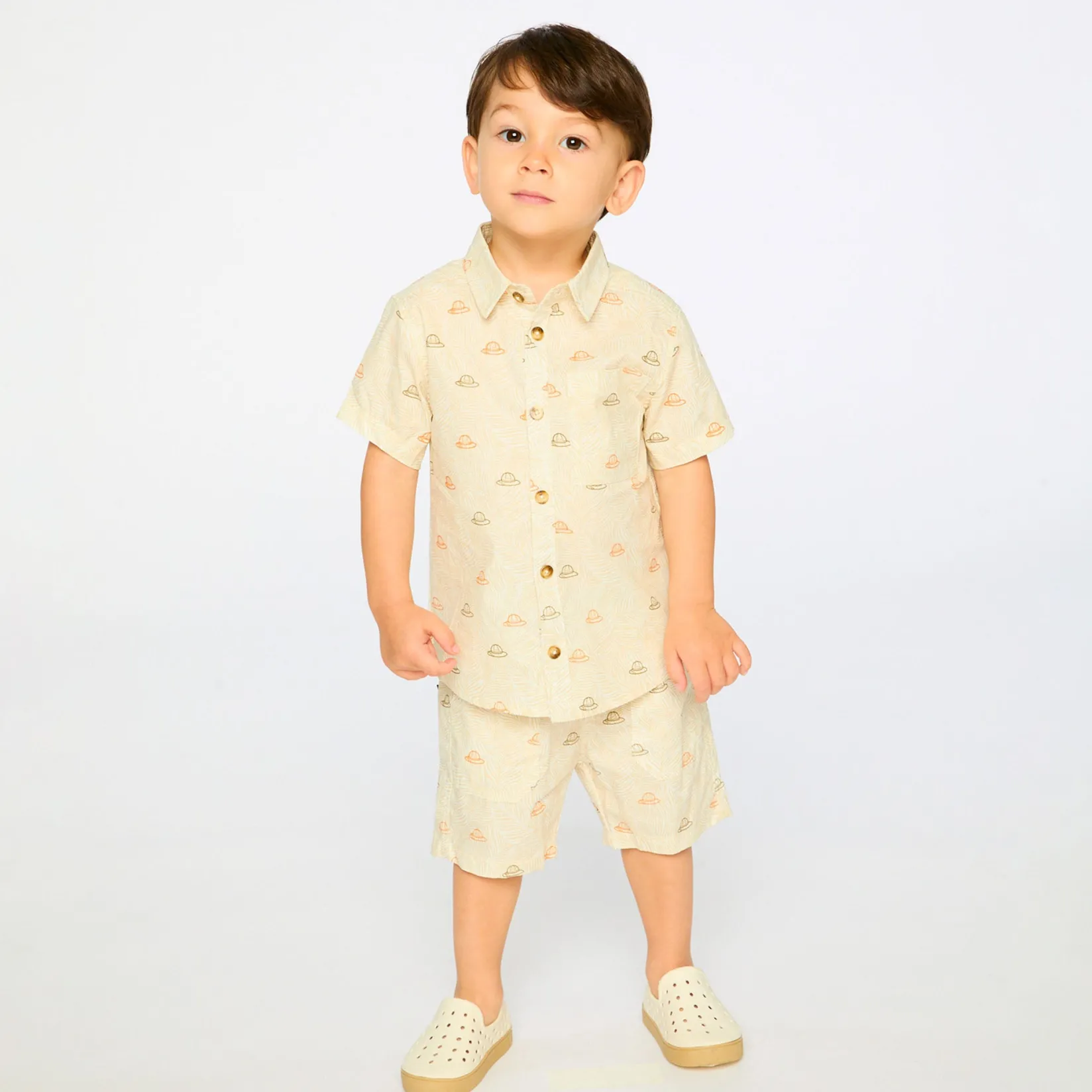 Outlet Trail Safari Shirt 3-6 Kids/BOY Tops