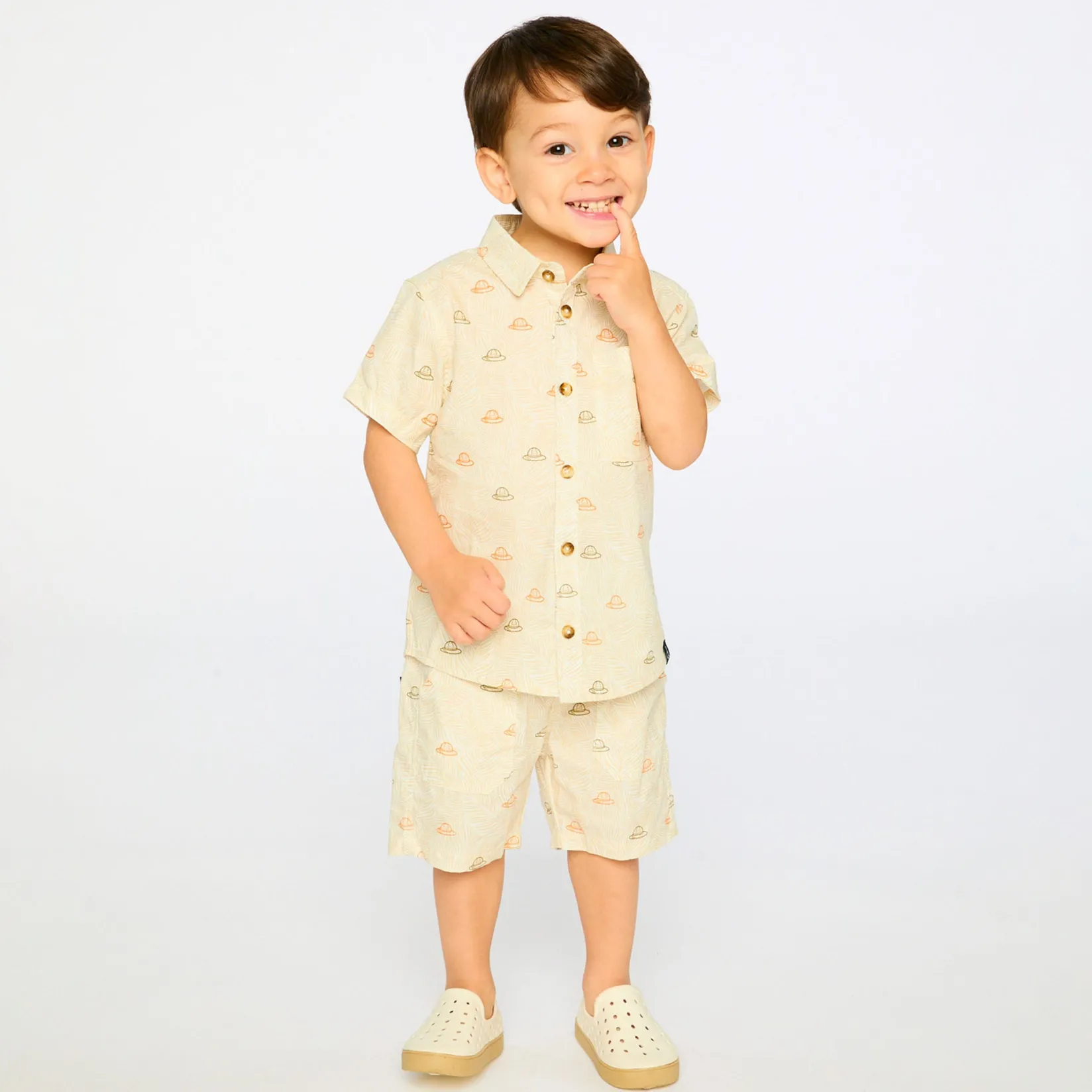 Outlet Trail Safari Shirt 3-6 Kids/BOY Tops