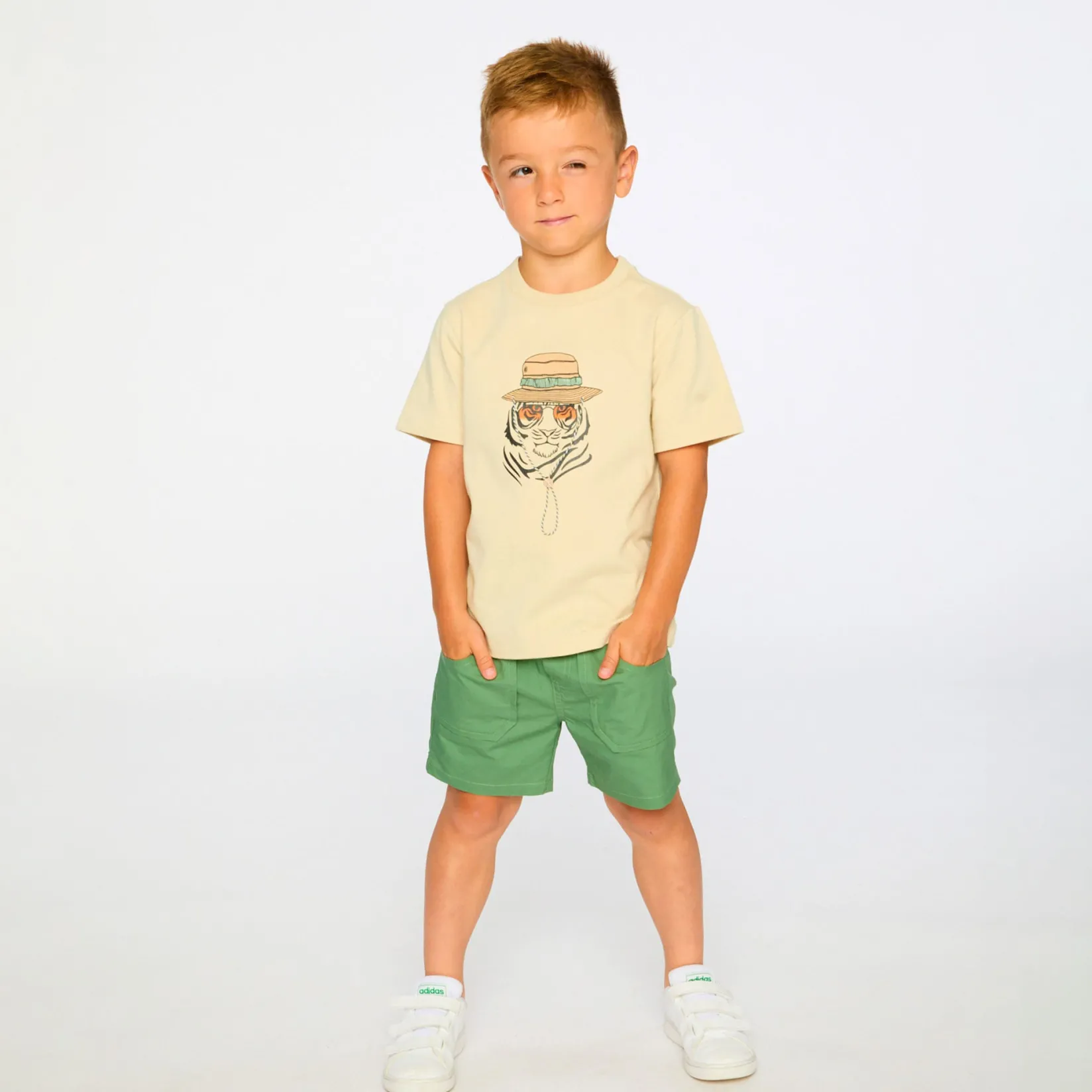 Clearance Trail Tiger T-shirt 3-6 Kids/BOY Tops