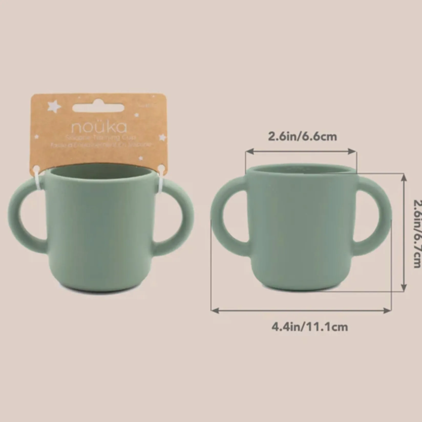 Breastfeeding|Tableware>Nouka Training Cup Fern 8oz