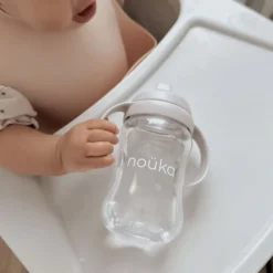 Hot Transitional Sippy/Weighted Straw Cup - Moss Kids Breastfeeding|Tableware