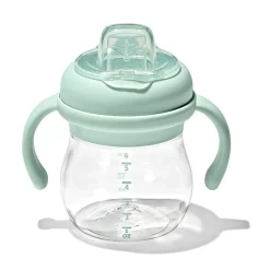 Tableware|Plates & Placemats>Oxo Tot Transitions Soft Spout Sippy Cup With Removable Handles 6oz - Opal