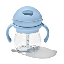 Hot Transitions Straw Cup With Removable Handles 6oz - Dusk Kids Tableware|Plates & Placemats