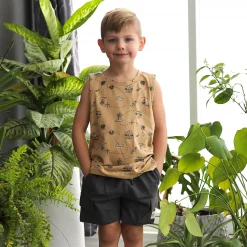 Clearance Treasure Hunt Tank Top 2-8y Kids/BOY Tops