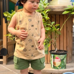Clearance Treasure Hunt Tank Top 2-8y Kids/BOY Tops