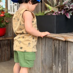 Clearance Treasure Hunt Tank Top 2-8y Kids/BOY Tops