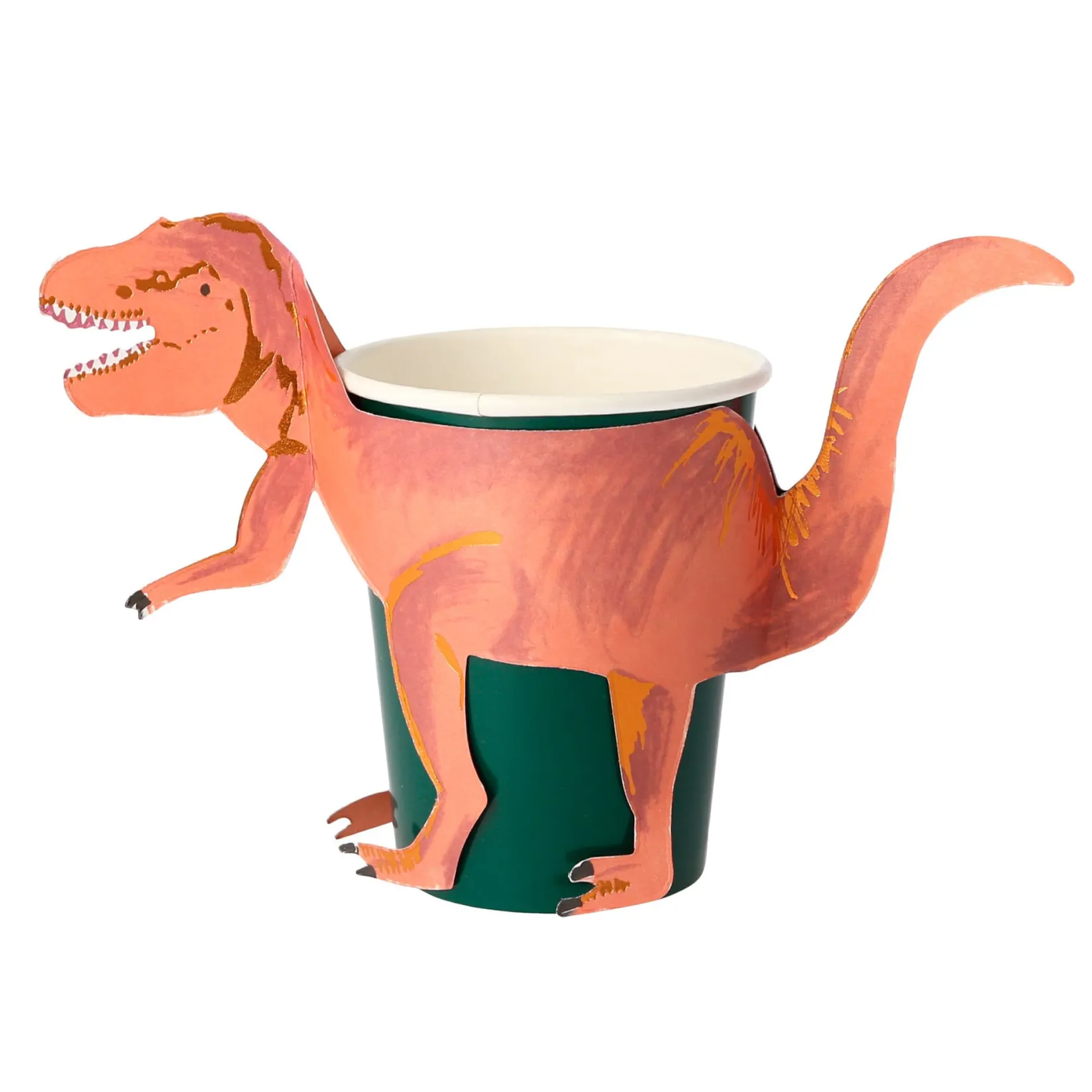 Party Supplies>Meri Meri T-Rex Party Cups (8)