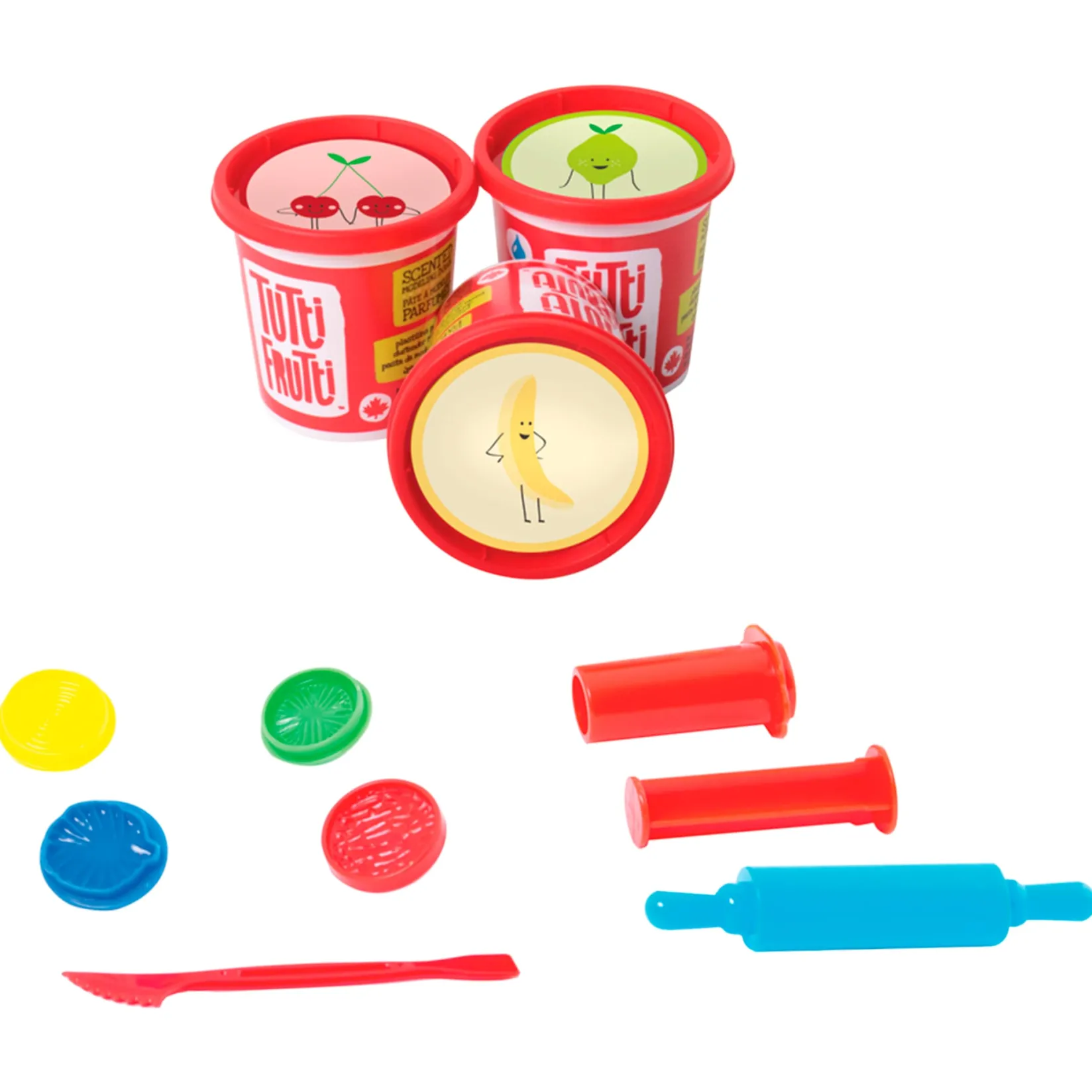 Diy & Activities>Tutti Frutti Trio Modelling Dough - Hamburgers