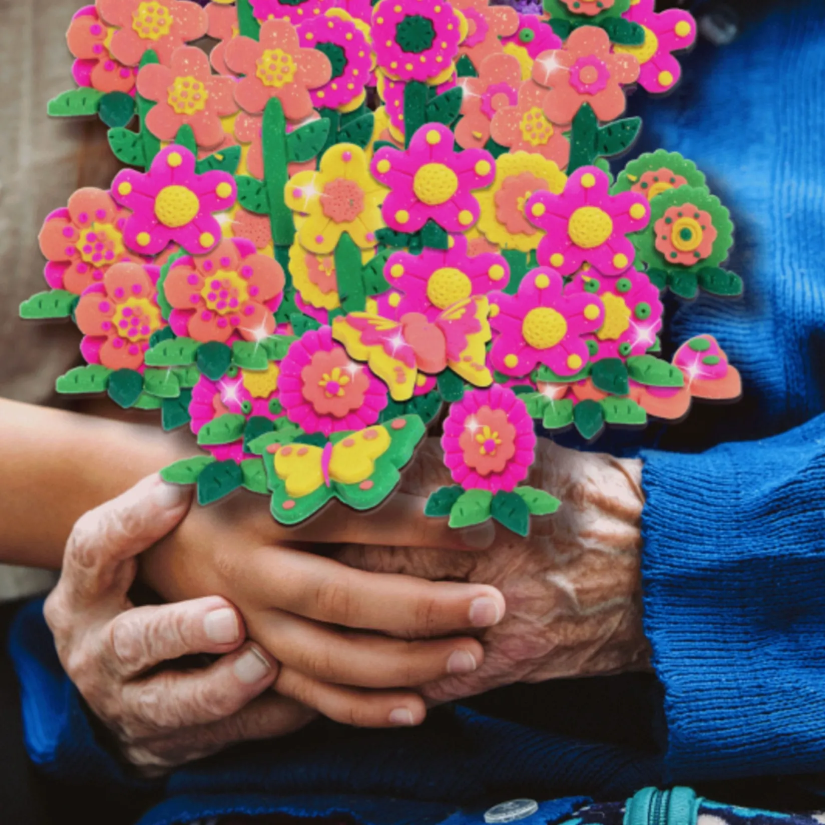 Diy & Activities>Tutti Frutti Trio Popsicles Sparkling Flowers
