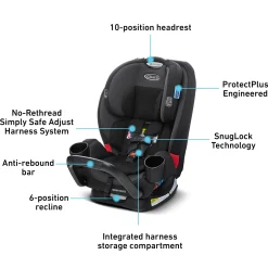 Outlet TrioGrow Snuglock 3-In-1 Car Seat - Prescott Kids Car Seats & Booster Seats|Car Seats