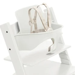 High Chairs & Booster Seats|High Chairs & Booster Seats>Stokke Tripp Trapp Baby Set V2 - White