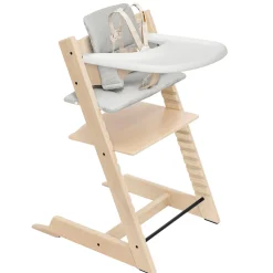 Hot Tripp Trapp® High Chair V2 Natural, Nordic Grey Cushion and ® Tray High Chairs & Booster Seats|High Chairs & Booster Seats