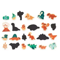 New Tropical Dino Magnets Set 24 Pieces Kids Diy & Activities