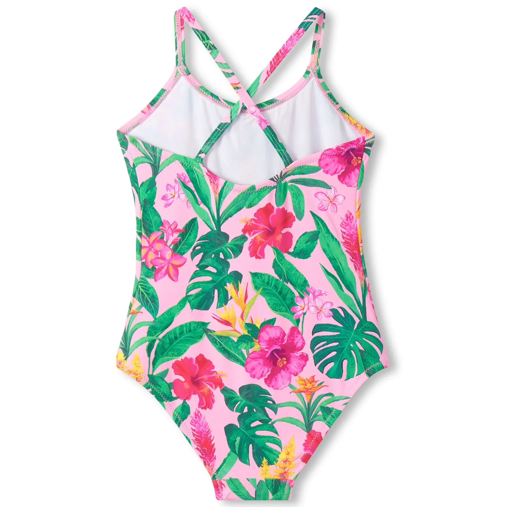 Outlet Tropical Flowers Swimsuit 3-8 Kids Swimsuits