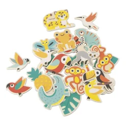 Diy & Activities>Janod Tropical Magnet Set 24 Pieces