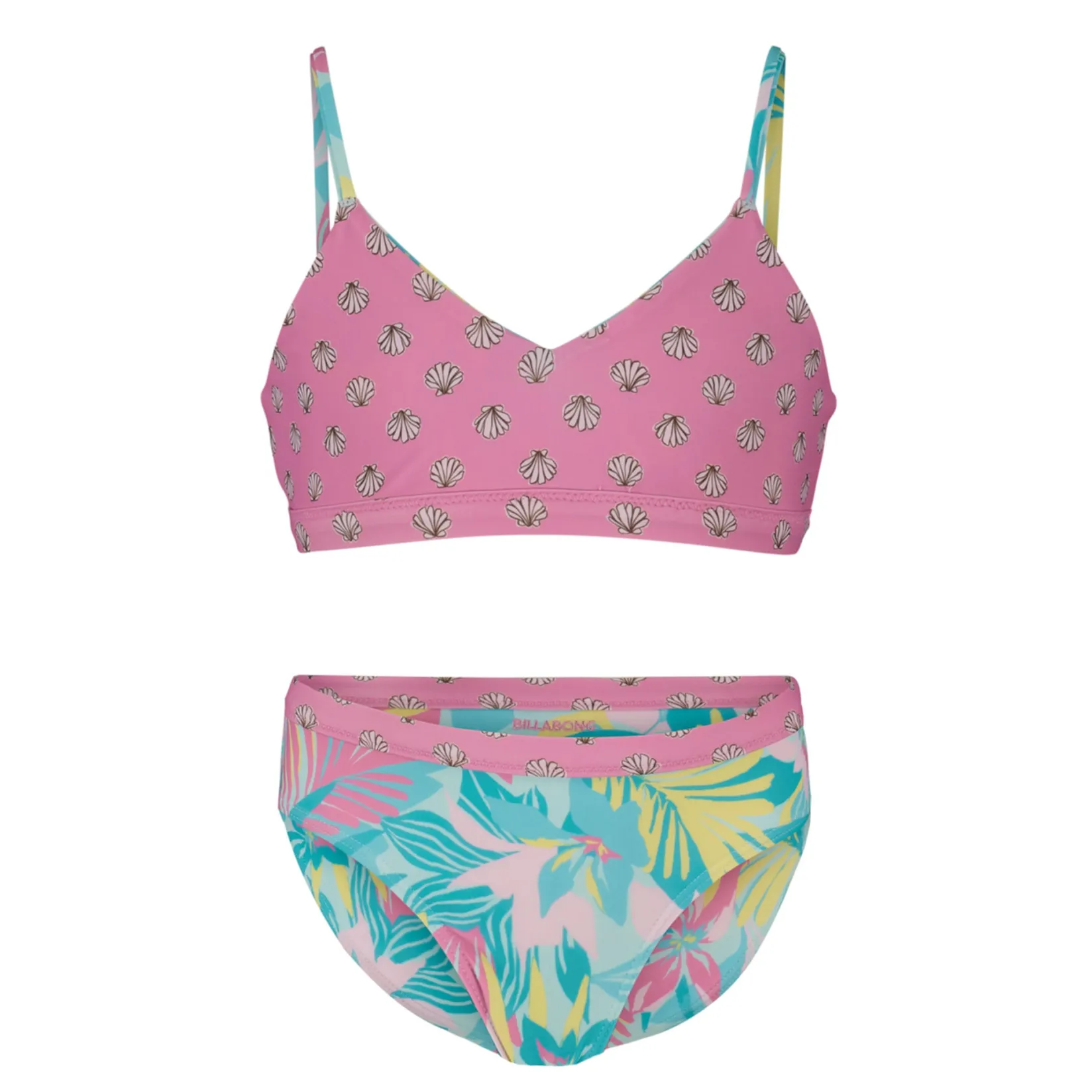 Swimsuits>Billabong Tropics Reversible Bikini 7-14 Mint