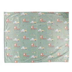 Blankets|Blankets>Bebe O Chaud Truck Velux Blanket Sage