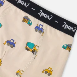 Hot Trucks Boxers (3) 2-12 Kids/BOY Underwear & Socks