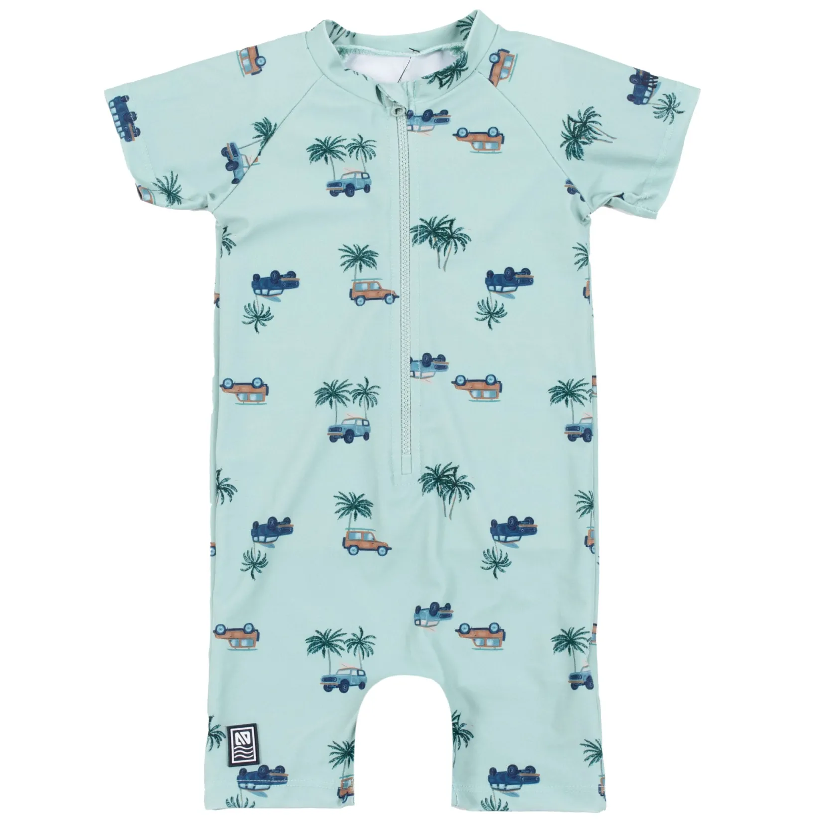 Hot Trucks Uv Swimsuit 2-4 Kids/BOY Swimsuits