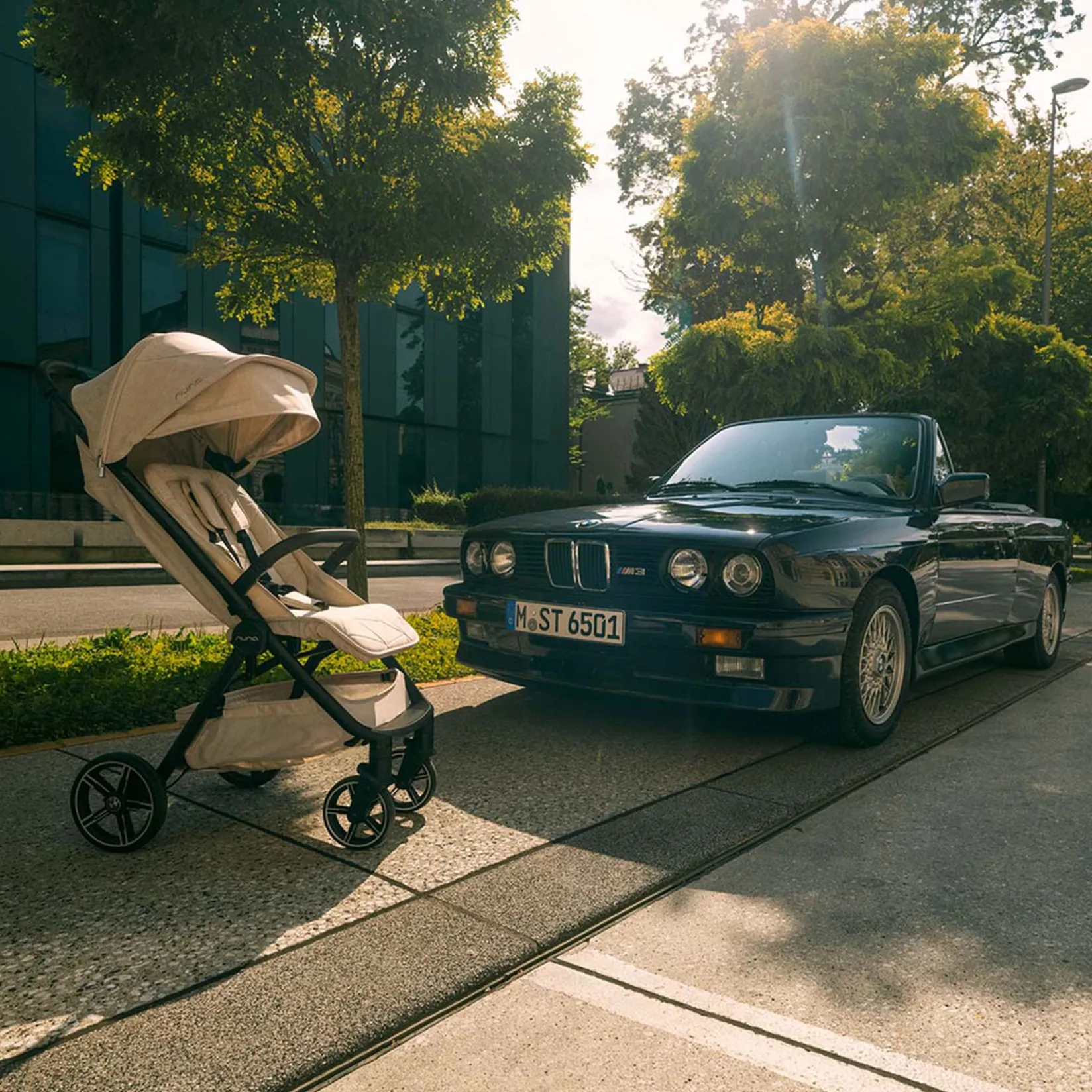 Strollers|Strollers & Trailers>Nuna Trvl LX Bmw Stroller - Mica
