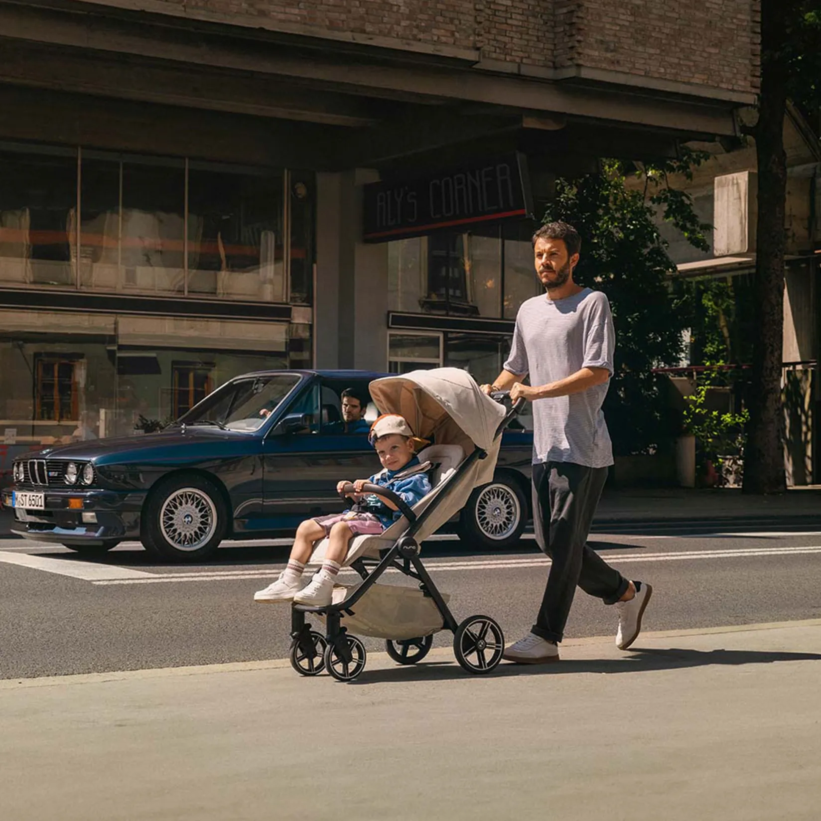 Strollers|Strollers & Trailers>Nuna Trvl LX Bmw Stroller - Mica