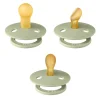 Pacifiers & Clips|Pacifiers & Clips>Bibs Try-It Collection (3) 0-6m - Sage (Size 1)