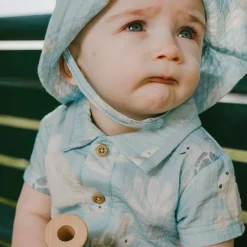 Outlet Turtle Romper 3-24m BOY Rompers & Jumpsuits