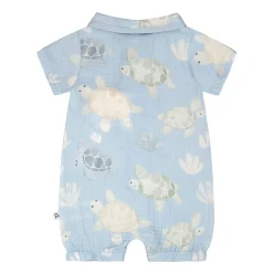 Outlet Turtle Romper 3-24m BOY Rompers & Jumpsuits