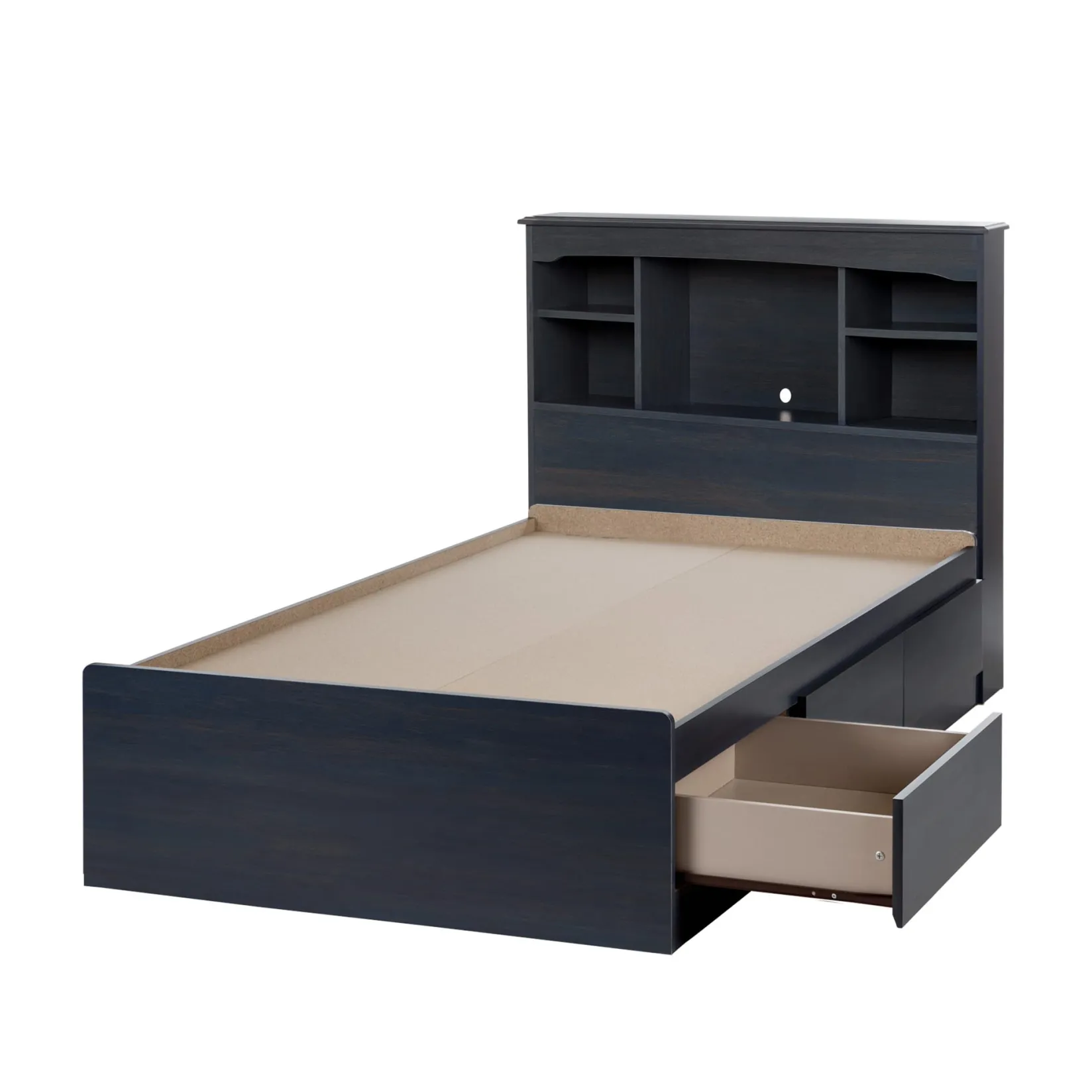 Twin, Full & Queen Beds>South Shore Twin Bed and Headboard Set - Aviron Blueberry