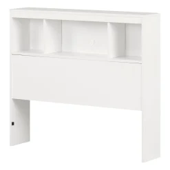 Hot Twin Bookcase Headboard - Summertime Pure White Twin, Full & Queen Beds