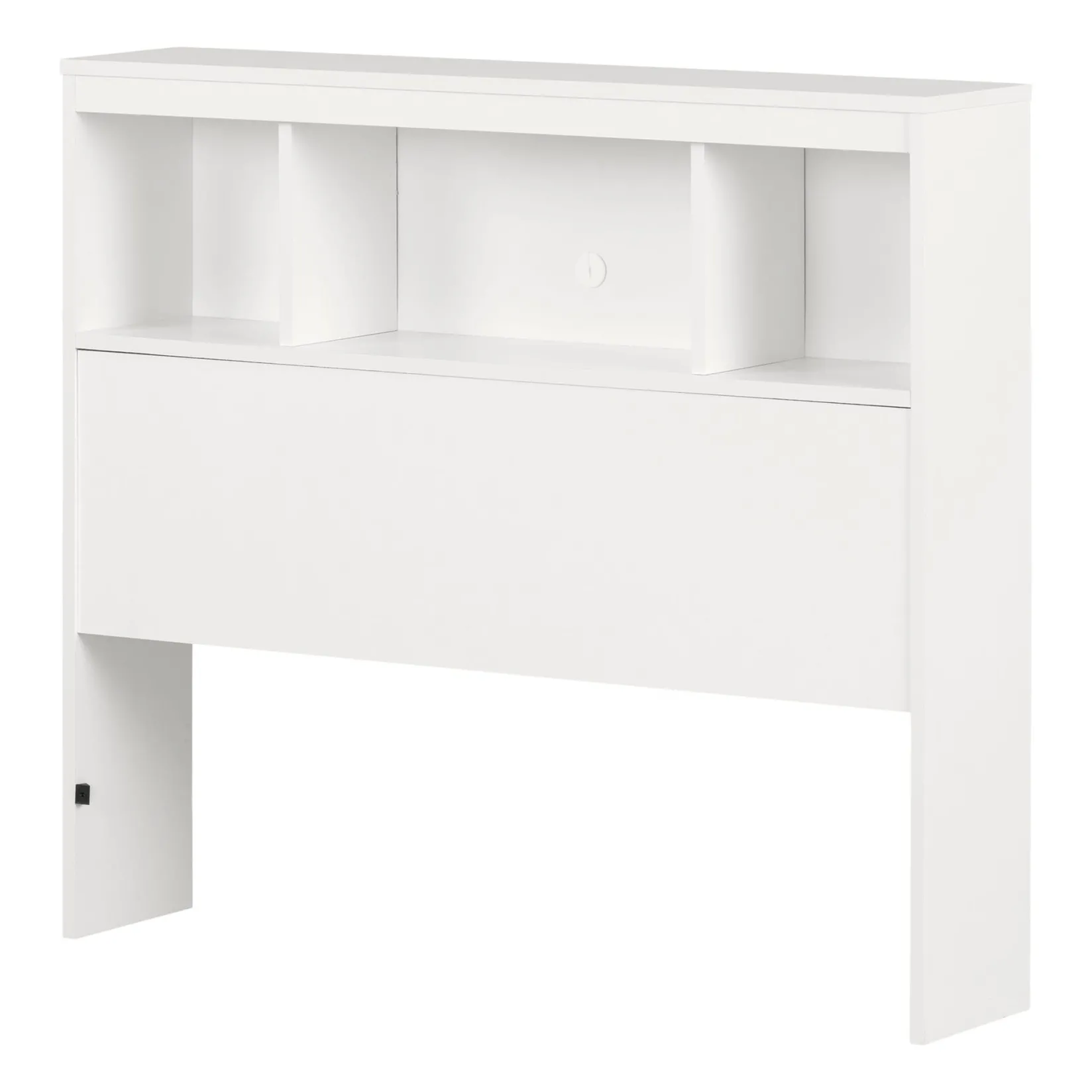 Hot Twin Bookcase Headboard - Summertime Pure White Twin, Full & Queen Beds