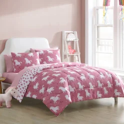 Comforters & Quilts|Twin Bedding>Cathay Home Twin Comforter Set - Unicorns
