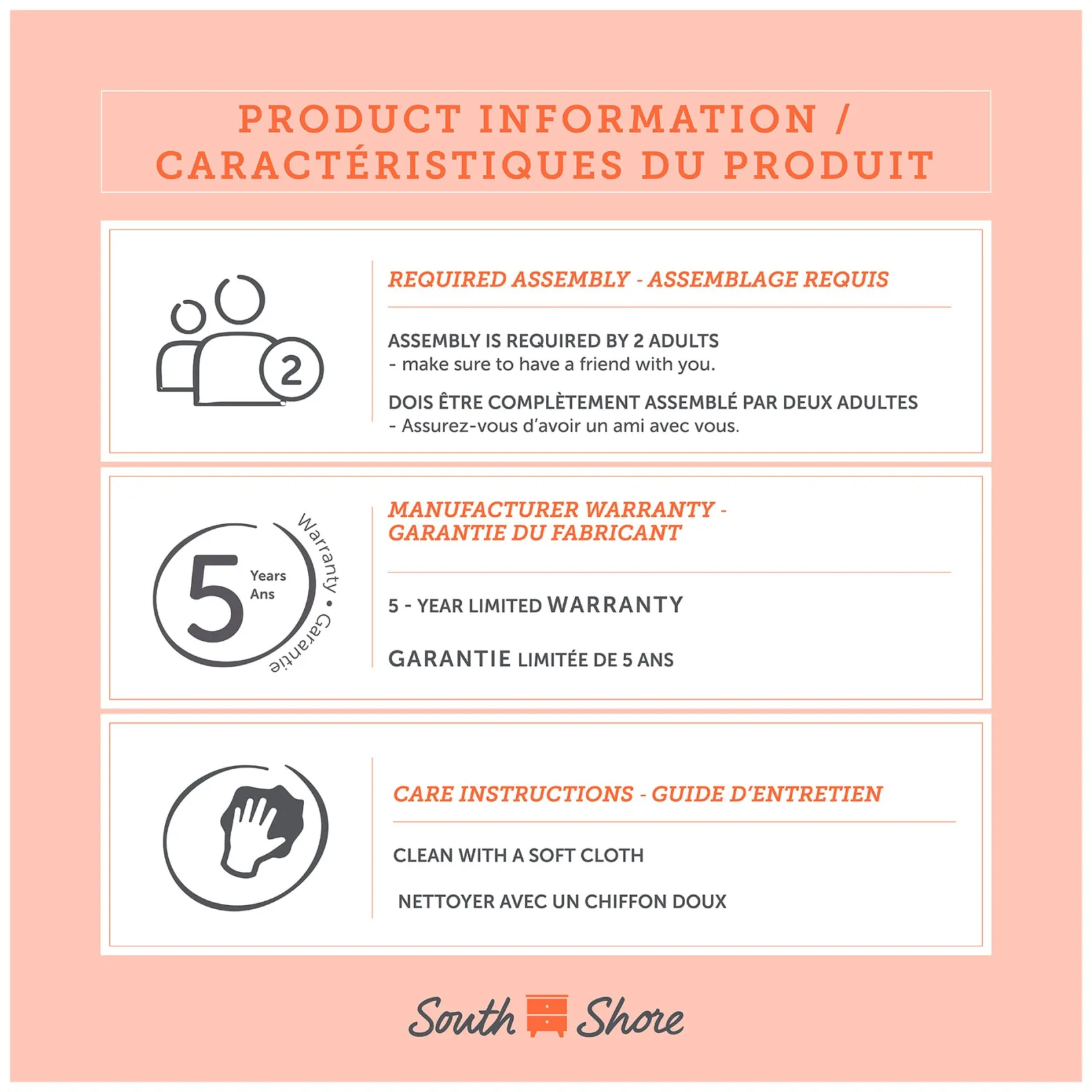 Outlet Twin Headboard - Tassio Nordik Oak Twin, Full & Queen Beds