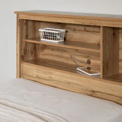 Outlet Twin Headboard - Tassio Nordik Oak Twin, Full & Queen Beds