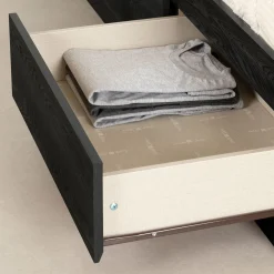 Twin, Full & Queen Beds>South Shore Twin Mates Bed with 3 Drawers - Hourra Gray Oak